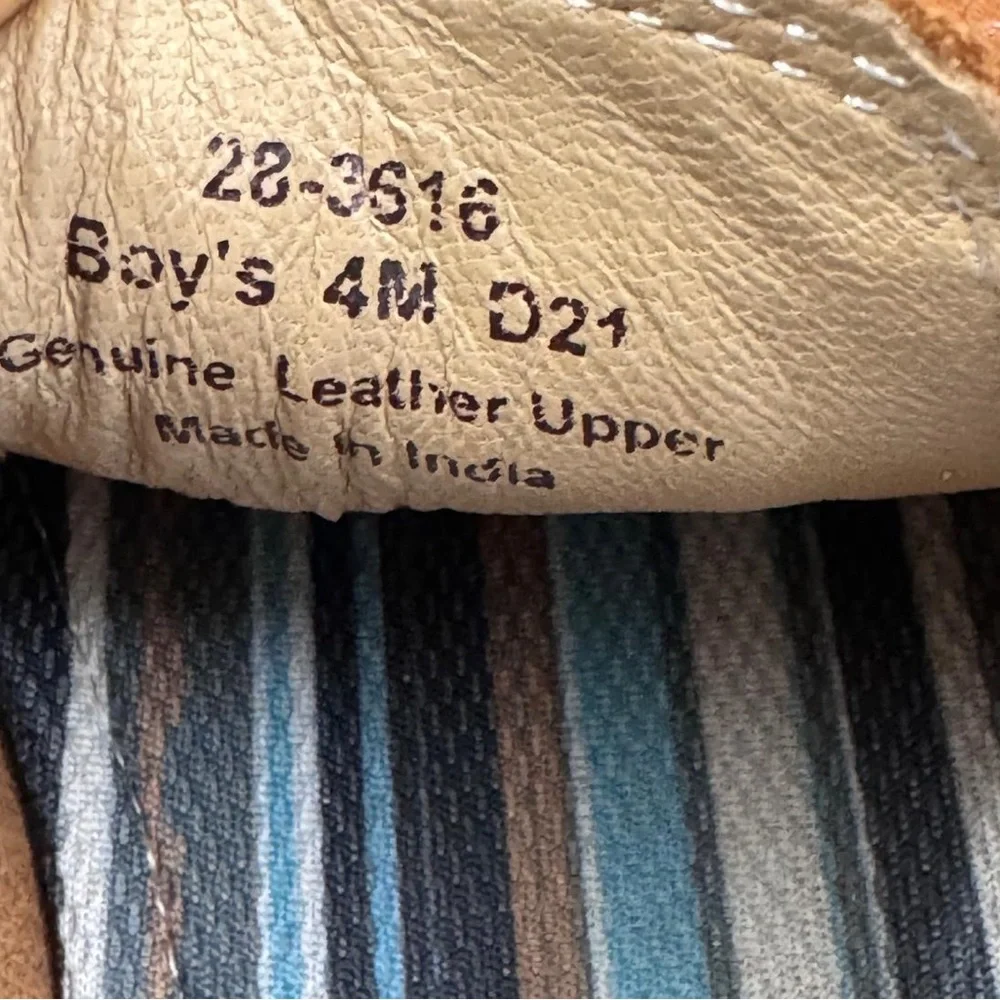 Johnston‎ & Murphy Kids Brown Leather Loafers Size 4